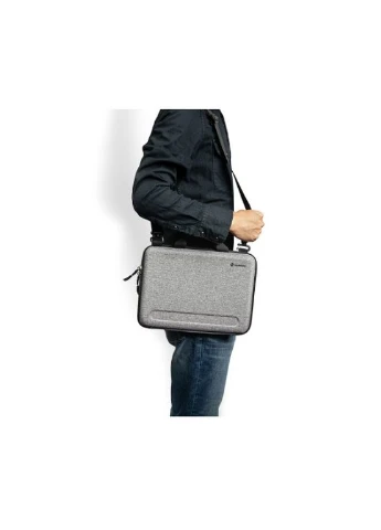 Сумка чоловіча через плече для ноутбука FancyCase-A25 Laptop Shoulder Bag Сірий 16 Inch (A25F2G2) tomtoc (302008076)