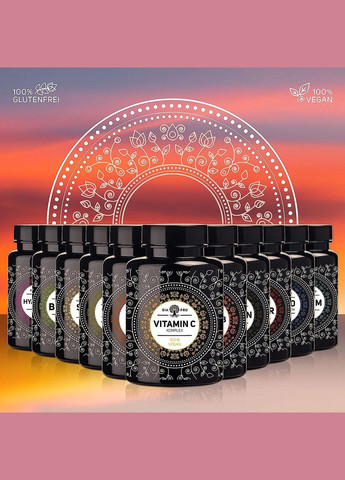 Комплекс вітаміну С 210 мг DiaPro 180 капсул GMP (299472070)