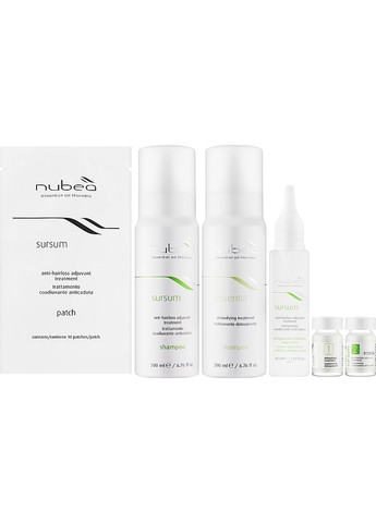 Nubea Набор, 6 продуктов Sursum Anti-Hairloss Adjuvant Treatment Kit Набор, 6 продуктов (2-1128053) — Крем, Италия (369789322)