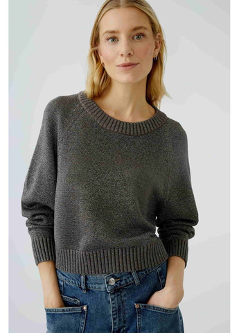 Коричневый демисезонный женский джемпер коричневый джемпер Oui