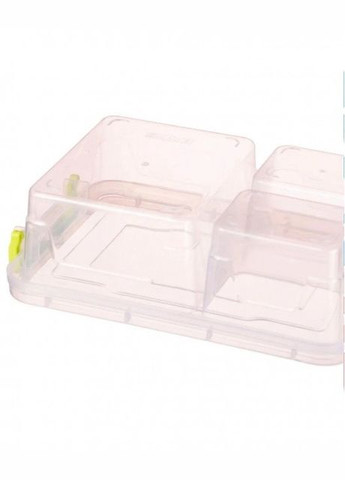 Контейнер харчовий потрійний 1.63 л (0.33+0.33+0.97) Ал-Пласт TWIN №3 Ал-Пластик (345122220)