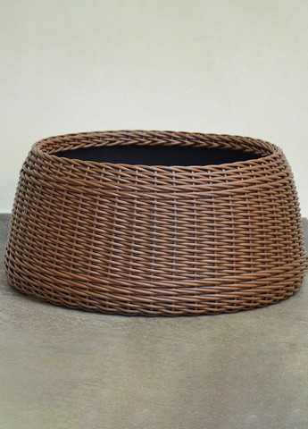 Спідниця для ялинки з ротанга ручної роботи, плетений кошик для декорування ялинки, підставка під ялинку. Handmade (361894098)