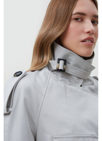 Тренч, цвет серый Estro демисезон (332164569)