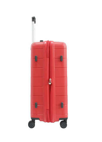 Чемодан большой L полипропилен 20303 76×53×33см 108+17л Красный Snowball (297643831)