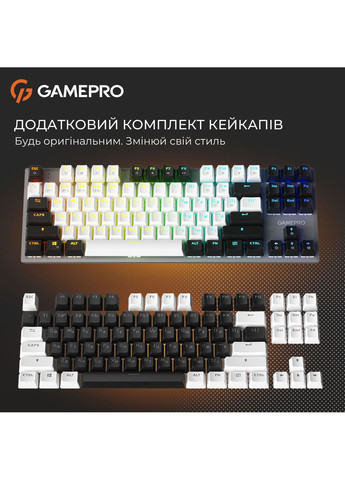 Клавіатура бездротова Genesis Joker Pro MK124G Pro Gray GAMEPRO (369723241)