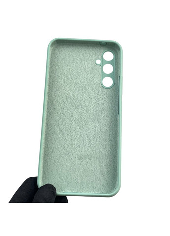 Чехол для Galaxy A34 5G (SM-A346E) силиконовый с микрофиброй нескользящий на самсунг а34 5г бирюзовый Samsung (366385738)