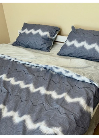 Постельное белье полуторное Home Сатин Плюш 21339 160х215 см DUSHKA (366574508)