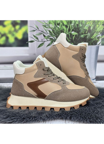 Черевики жіночі зимові еко-шкіра з хутром Панда (365718476)