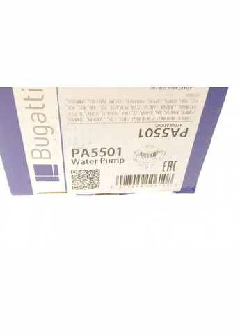 Помпа воды Fiat Scudo 96-06/Ducato/Peugeot Boxer/406 1.9D/TD/2.0 94-02 PA5501 UA63 Bugatti (345755307)