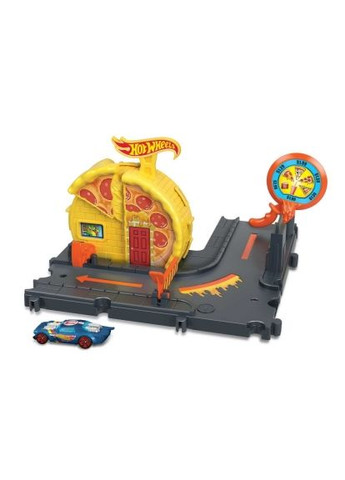 Игровой набор "Приключения в городе" (HMD53), пиццерия Hot Wheels (290840982)