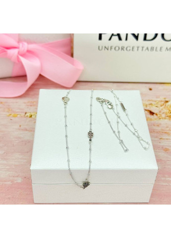 Срібне колье Пандора "Сяюча стріла" 397795CZ Kabluchka (355462754)