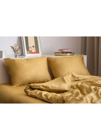 Комплект односпальної постiльної бiлизни на гумці з кантом HYGG (368830751)