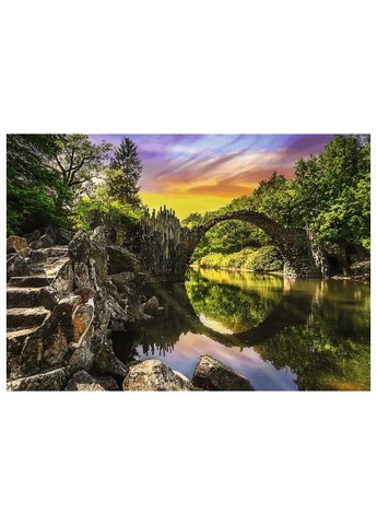 Пазл Premium Мост Ракоца в Кромлау, Германия 1000 элементов (5900511108118) Trefl Premium Міст Ракоца в Кромлау, Німеччина 1000 елем (366070508)