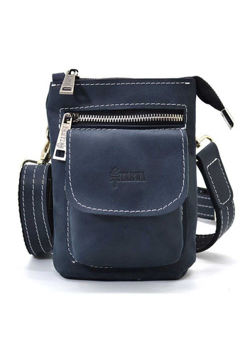 Мужская кожаная сумка через плечо 17х14х5.5 см TARWA (315871239)