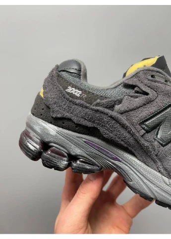 Черные демисезонные кроссовки мужские new balance 2002r protection pack phantom нью беланс 2002r No Brand