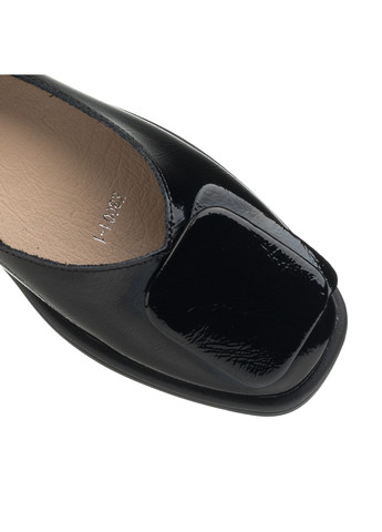 Жіночі балетки (2715т) FARINNI | чорні натуральна шкіра (331613126)