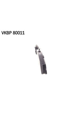 Колодки гальмівні дискові (комплект 4 шт) SKF (369318834)