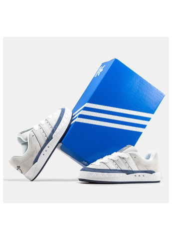 Серо-синие демисезонные кроссовки женские adidas Adimatic