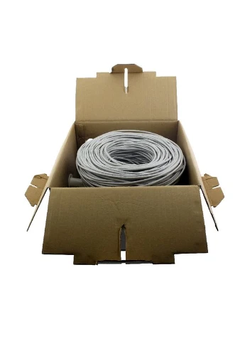 Сетевой кабель FTP cat5e 4х2х0,51 мм² Cu ПВХ серый, внутренний монтаж Electro House (397817843)