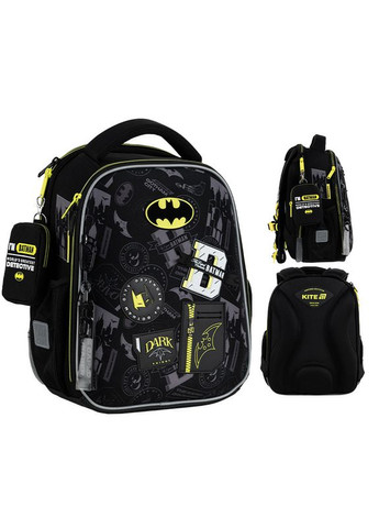 Рюкзак Education каркасний DC25-555S Batman Kite (367991582)