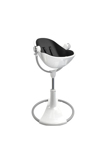 Стільчик для годування FRESCO White/Midnight black Bloom E10535-W\E10516-MBL (353308377)