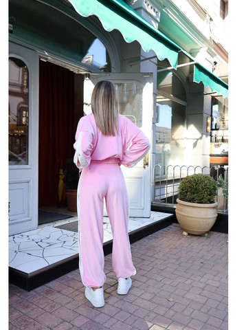 Жіночий велюровий костюм- трійка No Brand (370032286)