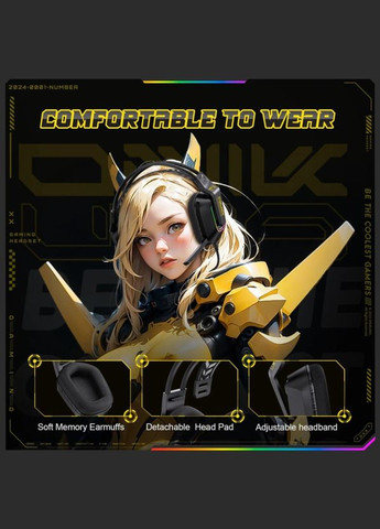 Навушники X13 Black Onikuma (311583900)