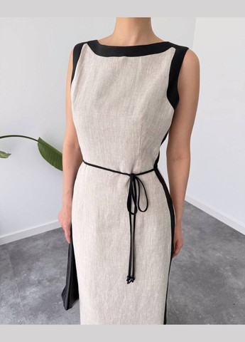 Бежева повсякденний сукня жіноча Україна однотонна