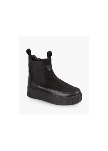 Зимние ботинки челси женские бренда 8501653_(1) ModaMilano из натурального нубука