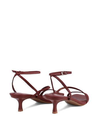 Коричневые босоножки женские lqx009-3 коричневый кожа MIRATON