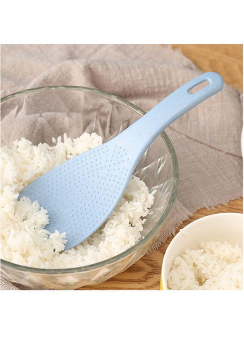 Пластиковая кухонная ложка, ложка для мультиварки, рисоварки (голубой) China (366875170)