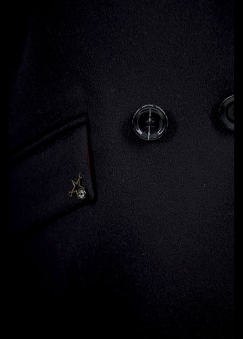 Чорне демісезонне Жіноче класичне вовняне пальто з довгим рукавом без утеплювача Stella Polare (кемел, ), 29481 No Brand