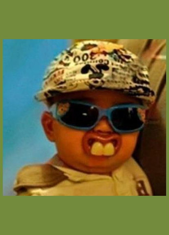 Ортодонтична силіконова соска-пустушка з зубками Два зубчики No Brand (307252395)