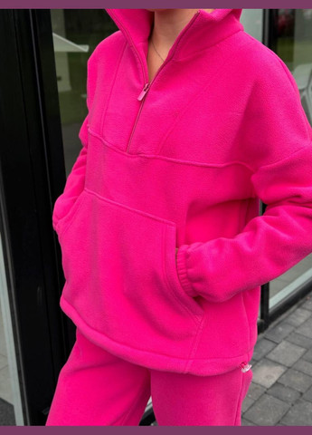 Спортивный костюм ТЕДДИ кофта и штаны () Флис (Полар) малина V.Velika (308250083)