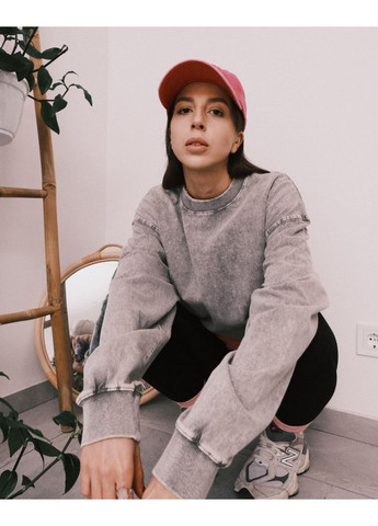 Оверсайз Лонгслів Vintage / TATON (363052515)