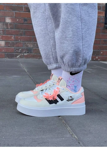 КРОСІВКИ ЖІНОЧІ ADIDAS FORUM BONEGA X HELLO KITTY АДІДАС ФОРУМ No Brand комбіновані демісезони (392022418)