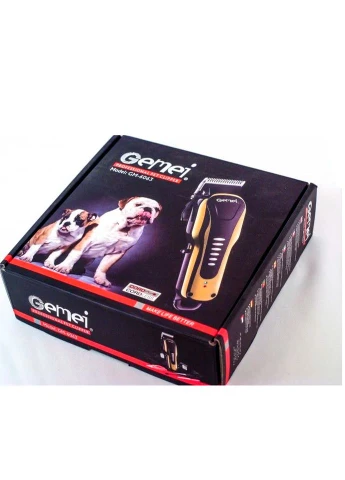 Машинка для стрижки животных + триммер Gemei GM 6063, пилка для когтей Digital (391767814)