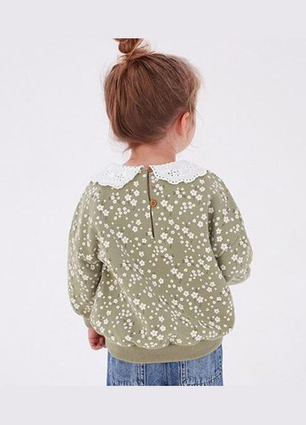 Malwee світшот утеплений для дівчинки арт с1117 сірий сірий