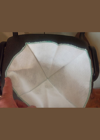 Шапка для сауны (белая) No Brand (358677517)