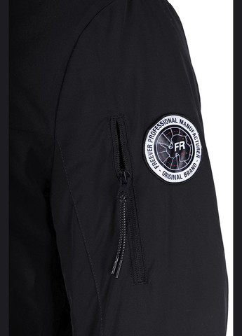Чорна демісезонна куртка чоловіча wf 70559 чорна Freever