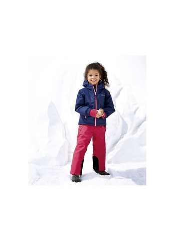 Темно-синяя демисезонная термо-куртка лыжная для девочки 304922 Lupilu