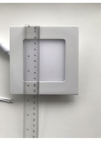 Светильник светодиодный встроенный врезной 6W 6Вт белый свет 4000К квадрат LEDStar (369369467)