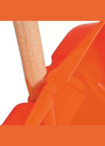 Лопата для чищення снігу (390х430 мм, 1.35 м) з держаком (20546) MAAN (306551494)