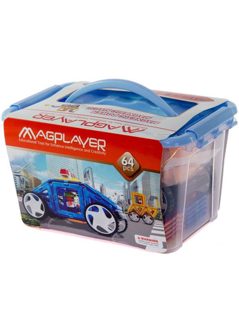 Магнитный конструктор 64 (MPT-64) MagPlayer (322907202)