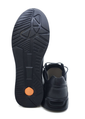 Чорні всесезон чоловічі кросівки чорні шкіряні sw-12-2 26,5 см (р) Step Wey