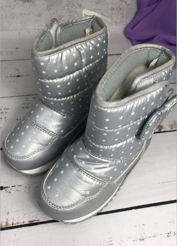 Чоботи дутики зимові дитячі на дівчинку Сірий (451) Jong Golf (347236371)