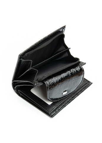Женский лаковый кожаный кошелек PE PEW44-1 black Dr. Bond (363254122)