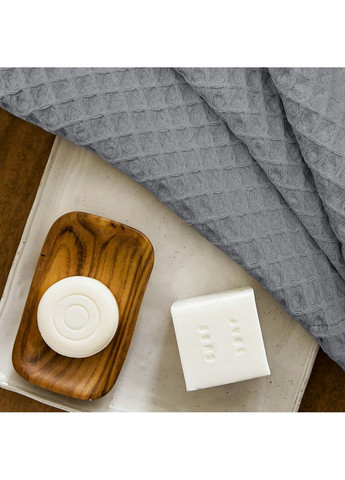 Вафельные полотенца Shadow Greek Waffle CS3 Графитовый 2 шт Cosas графитовый