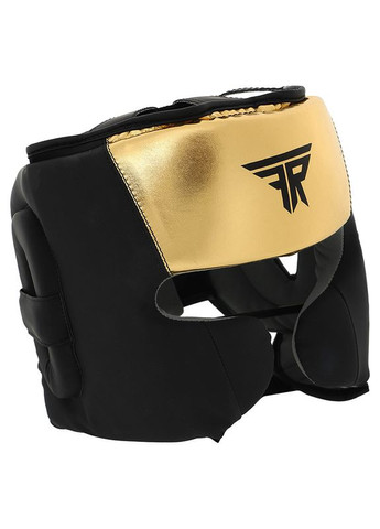 Шлем боксерский в мексиканском стиле Flex Fistrage V-9733 L Черно-золотой (37508235) FDSO (296687657)