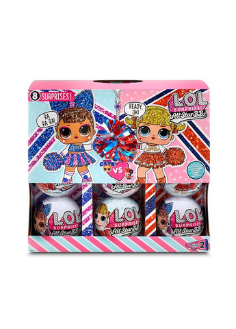 Ігровий набір з лялькою Ориг- Спортивна команда W2 L.O.L. Surprise! (323371889)